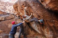 Bouldering in Hueco Tanks on 12/06/2019 with Blue Lizard Climbing and Yoga

Filename: SRM_20191206_1041260.jpg
Aperture: f/4.5
Shutter Speed: 1/200
Body: Canon EOS-1D Mark II
Lens: Canon EF 16-35mm f/2.8 L