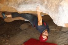 Bouldering in Hueco Tanks on 12/06/2019 with Blue Lizard Climbing and Yoga

Filename: SRM_20191206_1302501.jpg
Aperture: f/2.5
Shutter Speed: 1/250
Body: Canon EOS-1D Mark II
Lens: Canon EF 50mm f/1.8 II