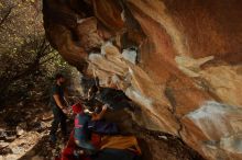 Bouldering in Hueco Tanks on 12/06/2019 with Blue Lizard Climbing and Yoga

Filename: SRM_20191206_1310570.jpg
Aperture: f/8.0
Shutter Speed: 1/250
Body: Canon EOS-1D Mark II
Lens: Canon EF 16-35mm f/2.8 L