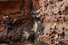 Bouldering in Hueco Tanks on 12/06/2019 with Blue Lizard Climbing and Yoga

Filename: SRM_20191206_1523070.jpg
Aperture: f/2.5
Shutter Speed: 1/250
Body: Canon EOS-1D Mark II
Lens: Canon EF 50mm f/1.8 II