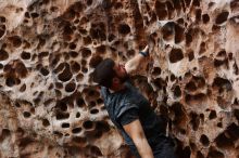 Bouldering in Hueco Tanks on 12/06/2019 with Blue Lizard Climbing and Yoga

Filename: SRM_20191206_1523540.jpg
Aperture: f/3.5
Shutter Speed: 1/250
Body: Canon EOS-1D Mark II
Lens: Canon EF 50mm f/1.8 II