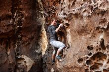 Bouldering in Hueco Tanks on 12/06/2019 with Blue Lizard Climbing and Yoga

Filename: SRM_20191206_1524250.jpg
Aperture: f/2.8
Shutter Speed: 1/250
Body: Canon EOS-1D Mark II
Lens: Canon EF 50mm f/1.8 II