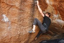 Bouldering in Hueco Tanks on 02/28/2020 with Blue Lizard Climbing and Yoga

Filename: SRM_20200228_1247000.jpg
Aperture: f/7.1
Shutter Speed: 1/250
Body: Canon EOS-1D Mark II
Lens: Canon EF 16-35mm f/2.8 L