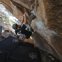 Blue Lizard Climbing and Yoga Hueco Tanks guiding on November 9, 2025, with Athena, Crystal, Gina, MC, and Zia Blue Lizard Climbing and Yoga Hueco Tanks guiding on November 9, 2025, with Athena, Crystal, Gina, MC, and Zia