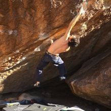 Blue Lizard Climbing and Yoga Hueco Tanks guiding on November 24, 2025, with Brady, Jason, and Nathan Blue Lizard Climbing and Yoga Hueco Tanks guiding on November 24, 2025, with Brady, Jason, and Nathan