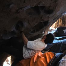 Blue Lizard Climbing and Yoga Hueco Tanks guiding on November 26, 2025, with Alana & Cole, Ali, Lily & Jeremy, Ryan, and Santiago Blue Lizard Climbing and Yoga Hueco Tanks guiding on November 26, 2025, with Alana & Cole, Ali, Lily & Jeremy, Ryan, and Santiago