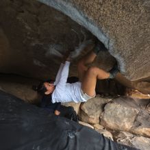Blue Lizard Climbing and Yoga Hueco Tanks guiding on November 28, 2025, with Bri, Liz & Alex & Evan, Luke, Matt, and Taylor Blue Lizard Climbing and Yoga Hueco Tanks guiding on November 28, 2025, with Bri, Liz & Alex & Evan, Luke, Matt, and Taylor