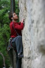 Me top rope climbing Angel of Poets (5.10a), taken by Andrew Dreher. It was another long day of rock climbing at Seismic Wall on Austin's Barton Creek Greenbelt, Saturday, April 11, 2009. Me top rope climbing Angel of Poets (5.10a), taken by Andrew Dreher. It was another long day of rock climbing at Seismic Wall on Austin's Barton Creek Greenbelt, Saturday, April 11, 2009.