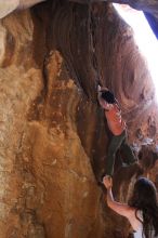 Bouldering in Hueco Tanks on 04/06/2016 with Blue Lizard Climbing and Yoga

Filename: SRM_20160406_1535371.jpg
Aperture: f/2.8
Shutter Speed: 1/200
Body: Canon EOS 20D
Lens: Canon EF 16-35mm f/2.8 L