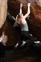 Bouldering in Hueco Tanks on 12/30/2017 with Blue Lizard Climbing and Yoga