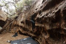 Bouldering in Hueco Tanks on 11/22/2018 with Blue Lizard Climbing and Yoga

Filename: SRM_20181122_1535270.jpg
Aperture: f/2.8
Shutter Speed: 1/160
Body: Canon EOS-1D Mark II
Lens: Canon EF 16-35mm f/2.8 L