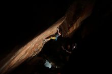 Bouldering in Hueco Tanks on 11/22/2018 with Blue Lizard Climbing and Yoga

Filename: SRM_20181122_1546280.jpg
Aperture: f/8.0
Shutter Speed: 1/250
Body: Canon EOS-1D Mark II
Lens: Canon EF 16-35mm f/2.8 L