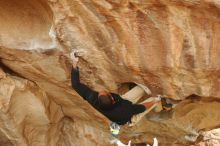 Bouldering in Hueco Tanks on 12/08/2018 with Blue Lizard Climbing and Yoga

Filename: SRM_20181208_1438470.jpg
Aperture: f/4.5
Shutter Speed: 1/250
Body: Canon EOS-1D Mark II
Lens: Canon EF 50mm f/1.8 II