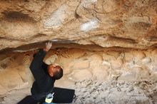 Bouldering in Hueco Tanks on 12/08/2018 with Blue Lizard Climbing and Yoga

Filename: SRM_20181208_1637490.jpg
Aperture: f/4.5
Shutter Speed: 1/250
Body: Canon EOS-1D Mark II
Lens: Canon EF 16-35mm f/2.8 L