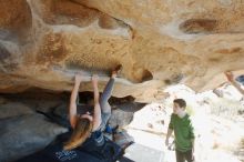 Bouldering in Hueco Tanks on 12/23/2018 with Blue Lizard Climbing and Yoga

Filename: SRM_20181223_1223010.jpg
Aperture: f/5.6
Shutter Speed: 1/250
Body: Canon EOS-1D Mark II
Lens: Canon EF 16-35mm f/2.8 L