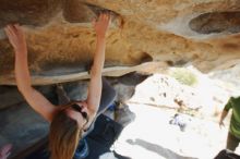 Bouldering in Hueco Tanks on 12/23/2018 with Blue Lizard Climbing and Yoga

Filename: SRM_20181223_1223100.jpg
Aperture: f/5.6
Shutter Speed: 1/320
Body: Canon EOS-1D Mark II
Lens: Canon EF 16-35mm f/2.8 L