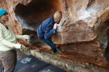 Bouldering in Hueco Tanks on 12/31/2018 with Blue Lizard Climbing and Yoga

Filename: SRM_20181231_1705350.jpg
Aperture: f/4.0
Shutter Speed: 1/200
Body: Canon EOS-1D Mark II
Lens: Canon EF 16-35mm f/2.8 L