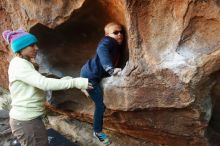 Bouldering in Hueco Tanks on 12/31/2018 with Blue Lizard Climbing and Yoga

Filename: SRM_20181231_1705450.jpg
Aperture: f/4.0
Shutter Speed: 1/200
Body: Canon EOS-1D Mark II
Lens: Canon EF 16-35mm f/2.8 L