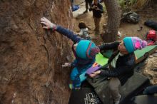 Bouldering in Hueco Tanks on 12/31/2018 with Blue Lizard Climbing and Yoga

Filename: SRM_20181231_1802040.jpg
Aperture: f/2.8
Shutter Speed: 1/100
Body: Canon EOS-1D Mark II
Lens: Canon EF 16-35mm f/2.8 L