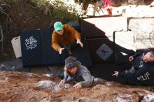 Bouldering in Hueco Tanks on 02/24/2019 with Blue Lizard Climbing and Yoga

Filename: SRM_20190224_1102010.jpg
Aperture: f/5.0
Shutter Speed: 1/200
Body: Canon EOS-1D Mark II
Lens: Canon EF 16-35mm f/2.8 L