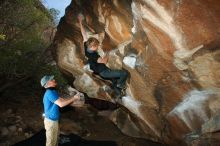 Bouldering in Hueco Tanks on 04/05/2019 with Blue Lizard Climbing and Yoga

Filename: SRM_20190405_1648530.jpg
Aperture: f/5.6
Shutter Speed: 1/250
Body: Canon EOS-1D Mark II
Lens: Canon EF 16-35mm f/2.8 L