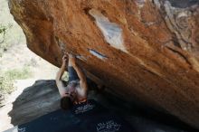 Bouldering in Hueco Tanks on 06/15/2019 with Blue Lizard Climbing and Yoga

Filename: SRM_20190615_1417240.jpg
Aperture: f/4.0
Shutter Speed: 1/250
Body: Canon EOS-1D Mark II
Lens: Canon EF 50mm f/1.8 II