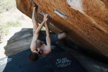 Bouldering in Hueco Tanks on 06/15/2019 with Blue Lizard Climbing and Yoga

Filename: SRM_20190615_1420430.jpg
Aperture: f/4.0
Shutter Speed: 1/200
Body: Canon EOS-1D Mark II
Lens: Canon EF 50mm f/1.8 II