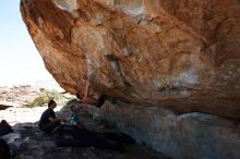 Bouldering in Hueco Tanks on 06/28/2019 with Blue Lizard Climbing and Yoga

Filename: SRM_20190628_1212030.jpg
Aperture: f/8.0
Shutter Speed: 1/400
Body: Canon EOS-1D Mark II
Lens: Canon EF 16-35mm f/2.8 L