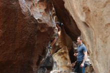 Bouldering in Hueco Tanks on 06/28/2019 with Blue Lizard Climbing and Yoga

Filename: SRM_20190628_1644320.jpg
Aperture: f/3.2
Shutter Speed: 1/125
Body: Canon EOS-1D Mark II
Lens: Canon EF 50mm f/1.8 II