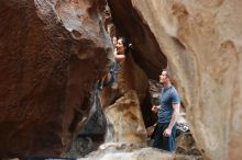 Bouldering in Hueco Tanks on 06/28/2019 with Blue Lizard Climbing and Yoga

Filename: SRM_20190628_1644360.jpg
Aperture: f/3.2
Shutter Speed: 1/125
Body: Canon EOS-1D Mark II
Lens: Canon EF 50mm f/1.8 II