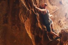 Bouldering in Hueco Tanks on 08/31/2019 with Blue Lizard Climbing and Yoga

Filename: SRM_20190831_1747330.jpg
Aperture: f/2.8
Shutter Speed: 1/200
Body: Canon EOS-1D Mark II
Lens: Canon EF 50mm f/1.8 II