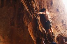 Bouldering in Hueco Tanks on 08/31/2019 with Blue Lizard Climbing and Yoga

Filename: SRM_20190831_1749171.jpg
Aperture: f/2.8
Shutter Speed: 1/200
Body: Canon EOS-1D Mark II
Lens: Canon EF 50mm f/1.8 II