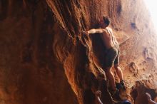 Bouldering in Hueco Tanks on 08/31/2019 with Blue Lizard Climbing and Yoga

Filename: SRM_20190831_1749190.jpg
Aperture: f/2.8
Shutter Speed: 1/200
Body: Canon EOS-1D Mark II
Lens: Canon EF 50mm f/1.8 II