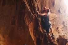 Bouldering in Hueco Tanks on 08/31/2019 with Blue Lizard Climbing and Yoga

Filename: SRM_20190831_1750400.jpg
Aperture: f/2.8
Shutter Speed: 1/200
Body: Canon EOS-1D Mark II
Lens: Canon EF 50mm f/1.8 II