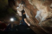 Bouldering in Hueco Tanks on 11/17/2019 with Blue Lizard Climbing and Yoga

Filename: SRM_20191117_1212520.jpg
Aperture: f/8.0
Shutter Speed: 1/250
Body: Canon EOS-1D Mark II
Lens: Canon EF 16-35mm f/2.8 L