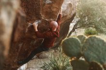 Bouldering in Hueco Tanks on 11/18/2019 with Blue Lizard Climbing and Yoga

Filename: SRM_20191118_1756460.jpg
Aperture: f/2.8
Shutter Speed: 1/250
Body: Canon EOS-1D Mark II
Lens: Canon EF 50mm f/1.8 II