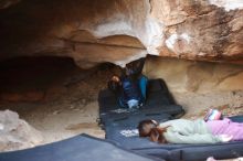 Bouldering in Hueco Tanks on 11/23/2019 with Blue Lizard Climbing and Yoga

Filename: SRM_20191123_1720060.jpg
Aperture: f/1.8
Shutter Speed: 1/200
Body: Canon EOS-1D Mark II
Lens: Canon EF 50mm f/1.8 II