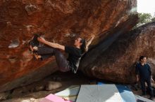 Bouldering in Hueco Tanks on 11/25/2019 with Blue Lizard Climbing and Yoga

Filename: SRM_20191125_1524090.jpg
Aperture: f/4.5
Shutter Speed: 1/400
Body: Canon EOS-1D Mark II
Lens: Canon EF 16-35mm f/2.8 L