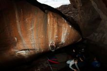 Bouldering in Hueco Tanks on 11/25/2019 with Blue Lizard Climbing and Yoga

Filename: SRM_20191125_1737100.jpg
Aperture: f/7.1
Shutter Speed: 1/250
Body: Canon EOS-1D Mark II
Lens: Canon EF 16-35mm f/2.8 L