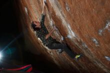 Bouldering in Hueco Tanks on 11/25/2019 with Blue Lizard Climbing and Yoga

Filename: SRM_20191125_1754140.jpg
Aperture: f/8.0
Shutter Speed: 1/250
Body: Canon EOS-1D Mark II
Lens: Canon EF 16-35mm f/2.8 L