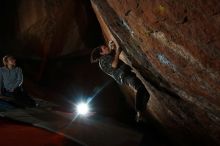 Bouldering in Hueco Tanks on 11/25/2019 with Blue Lizard Climbing and Yoga

Filename: SRM_20191125_1806120.jpg
Aperture: f/8.0
Shutter Speed: 1/250
Body: Canon EOS-1D Mark II
Lens: Canon EF 16-35mm f/2.8 L