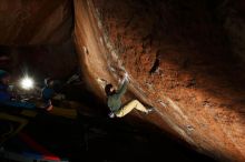 Bouldering in Hueco Tanks on 11/26/2019 with Blue Lizard Climbing and Yoga

Filename: SRM_20191126_1418530.jpg
Aperture: f/7.1
Shutter Speed: 1/250
Body: Canon EOS-1D Mark II
Lens: Canon EF 16-35mm f/2.8 L