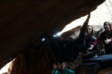 Bouldering in Hueco Tanks on 11/29/2019 with Blue Lizard Climbing and Yoga

Filename: SRM_20191129_1202100.jpg
Aperture: f/2.8
Shutter Speed: 1/250
Body: Canon EOS-1D Mark II
Lens: Canon EF 50mm f/1.8 II