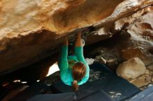 Bouldering in Hueco Tanks on 11/29/2019 with Blue Lizard Climbing and Yoga

Filename: SRM_20191129_1229140.jpg
Aperture: f/2.8
Shutter Speed: 1/200
Body: Canon EOS-1D Mark II
Lens: Canon EF 50mm f/1.8 II