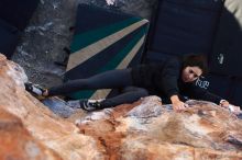 Bouldering in Hueco Tanks on 11/30/2019 with Blue Lizard Climbing and Yoga

Filename: SRM_20191130_1547580.jpg
Aperture: f/4.5
Shutter Speed: 1/250
Body: Canon EOS-1D Mark II
Lens: Canon EF 16-35mm f/2.8 L