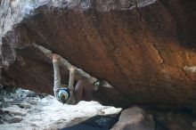 Bouldering in Hueco Tanks on 11/30/2019 with Blue Lizard Climbing and Yoga

Filename: SRM_20191130_1808320.jpg
Aperture: f/1.8
Shutter Speed: 1/250
Body: Canon EOS-1D Mark II
Lens: Canon EF 50mm f/1.8 II