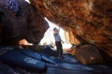 Bouldering in Hueco Tanks on 12/13/2019 with Blue Lizard Climbing and Yoga

Filename: SRM_20191213_1510230.jpg
Aperture: f/4.0
Shutter Speed: 1/250
Body: Canon EOS-1D Mark II
Lens: Canon EF 16-35mm f/2.8 L