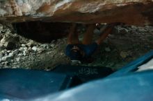 Bouldering in Hueco Tanks on 12/13/2019 with Blue Lizard Climbing and Yoga

Filename: SRM_20191213_1756400.jpg
Aperture: f/2.5
Shutter Speed: 1/250
Body: Canon EOS-1D Mark II
Lens: Canon EF 50mm f/1.8 II