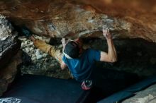 Bouldering in Hueco Tanks on 12/13/2019 with Blue Lizard Climbing and Yoga

Filename: SRM_20191213_1757191.jpg
Aperture: f/2.5
Shutter Speed: 1/250
Body: Canon EOS-1D Mark II
Lens: Canon EF 50mm f/1.8 II