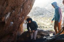 Bouldering in Hueco Tanks on 12/15/2019 with Blue Lizard Climbing and Yoga

Filename: SRM_20191215_1636440.jpg
Aperture: f/4.0
Shutter Speed: 1/250
Body: Canon EOS-1D Mark II
Lens: Canon EF 50mm f/1.8 II